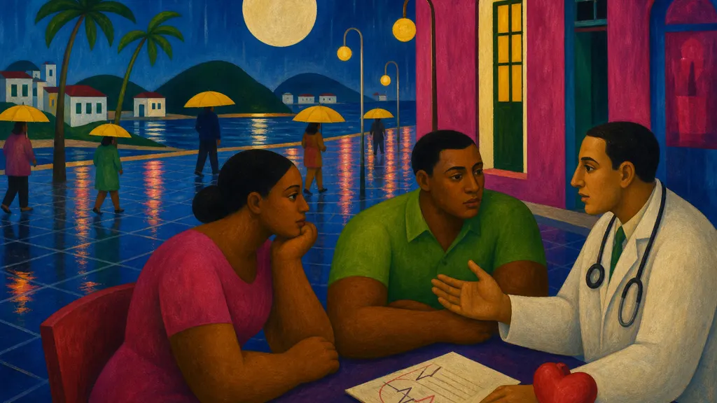 Pintura modernista colorida: Disfunção erétil: causas e por que pode ser alerta cardiovascular