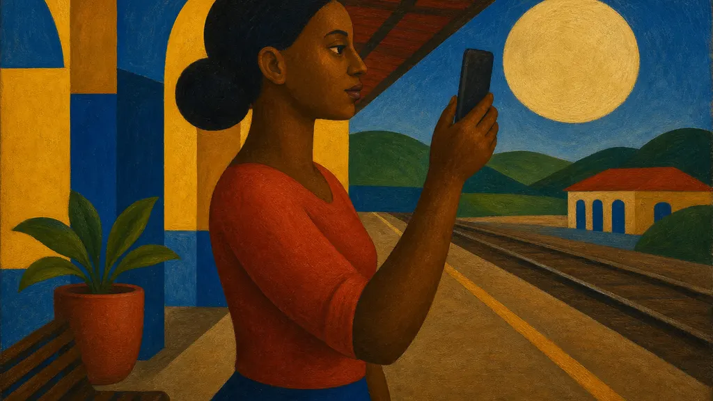 Pintura modernista colorida: Dor no pescoço e torcicolo: o que fazer