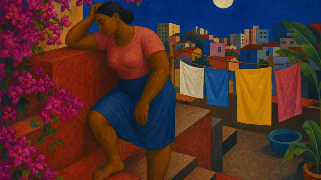 Pintura modernista colorida: Falta de ar (dispneia): causas e quando é emergência