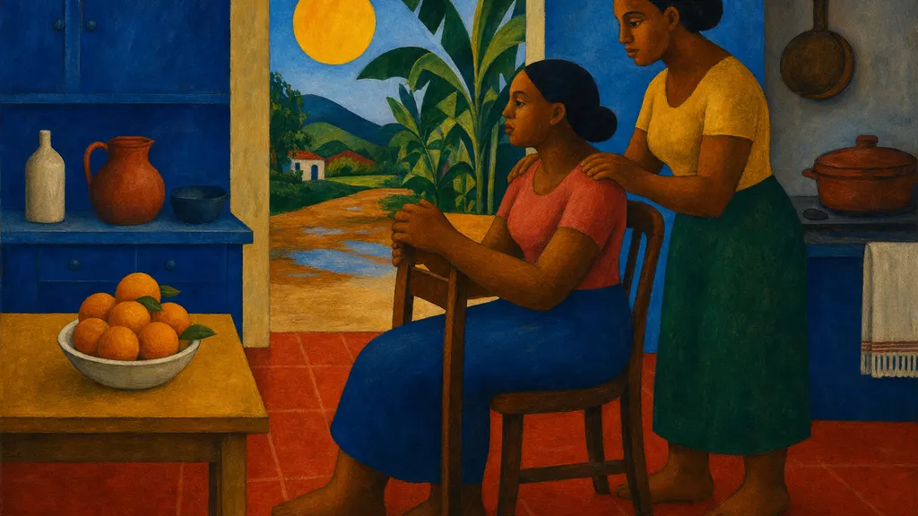 Pintura modernista colorida: Labirintite e tontura: diferenças e o que fazer