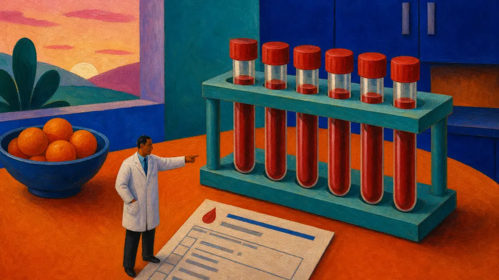 Pintura modernista colorida: Pedido de exame por teleconsulta: como funciona