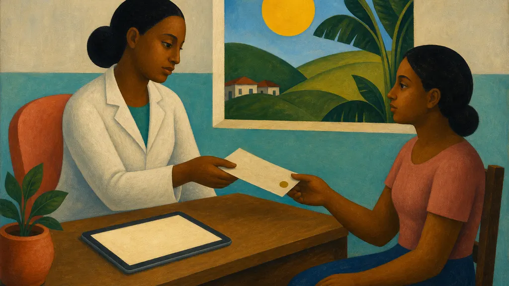 Pintura modernista colorida: Receita médica online: como funciona e validade