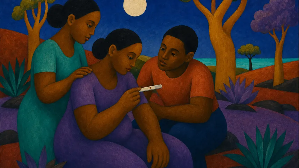 Pintura modernista colorida: Primeiros sintomas de gravidez e o que fazer