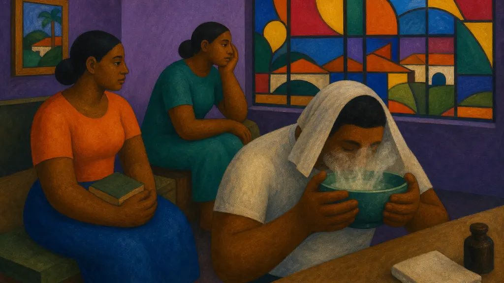 Pintura modernista colorida: Sinusite ou rinite: diferenças e tratamento