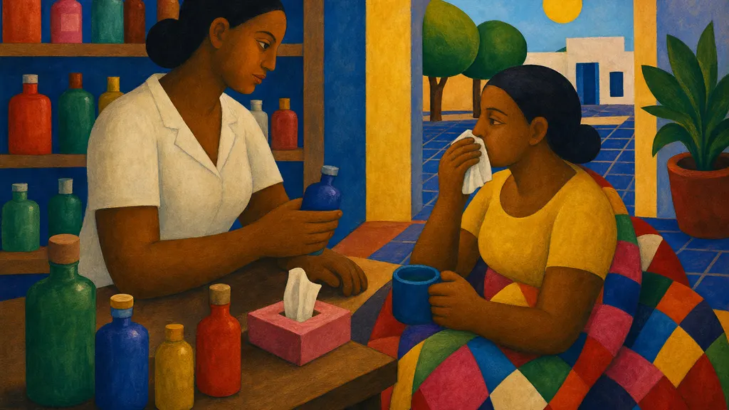 Pintura modernista colorida: Virose: o que os médicos querem dizer e como cuidar